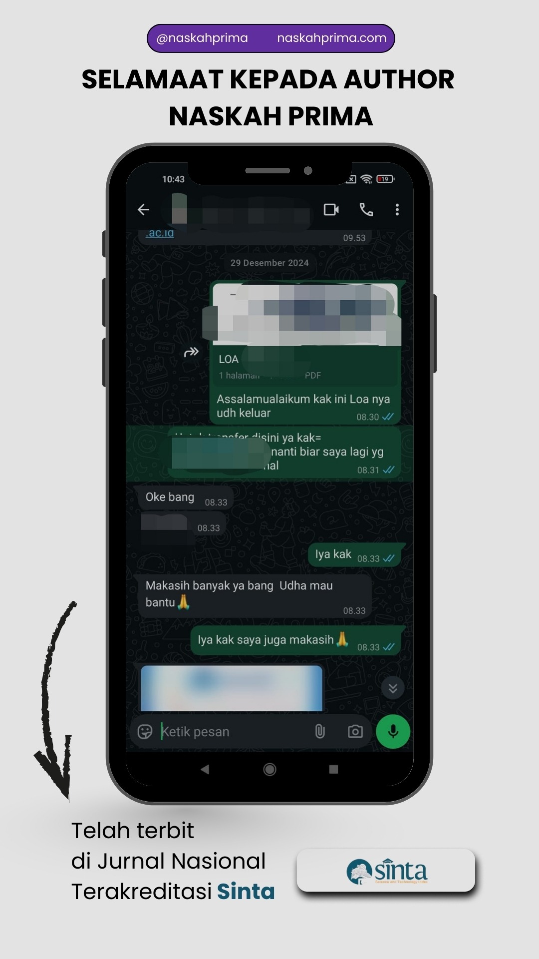 Testimoni Klien Naskah Prima