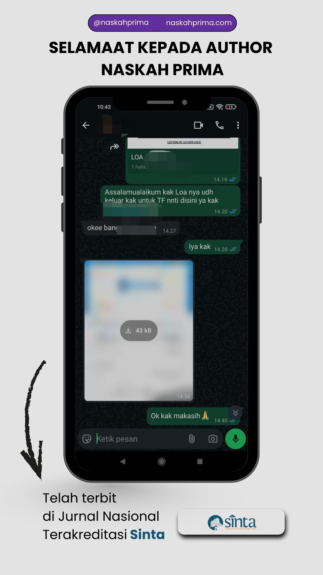 Testimoni Klien Naskah Prima